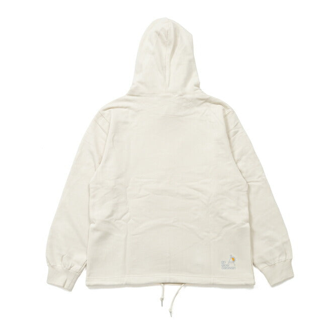 空紡糸裏毛 スキレットピザ猫 ヘムスピンドルフーディー 352607