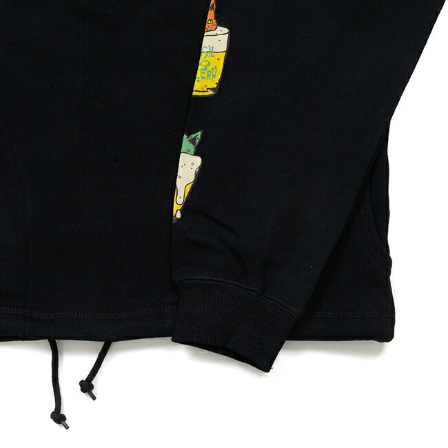 空紡糸裏毛 猫と麦酒 ヘムスピンドルクルースウェット 352608