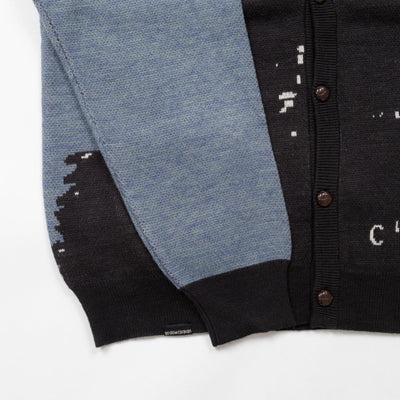 笑う柴犬 IMPACTジャガードニットカーディガン