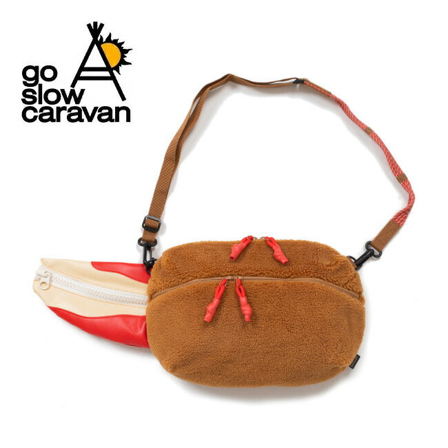 go slow caravan ゴースローキャラバン カニクリームコロッケ ショルダーバッグ 358104