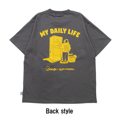 gym master×Orange ジムマスター×オレンジ 別注 MY DAILY HORINISHI Tee マイデイリーホリニシティー M-001