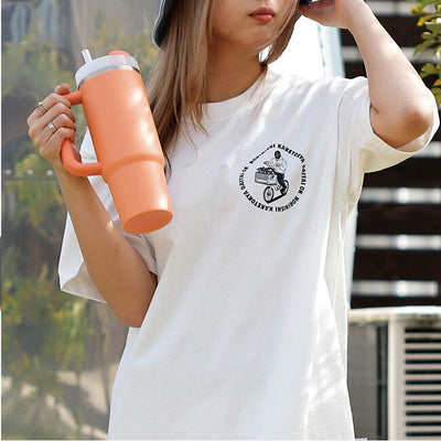 gym master×Orange ジムマスター×オレンジ 別注 MY DAILY HORINISHI Tee マイデイリーホリニシティー M-001