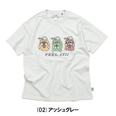 gym master ジムマスター 7.4oz FEEL IT!刺繍Tee G521792