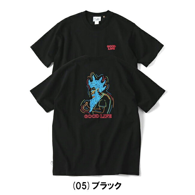 gym master ジムマスター 7.4oz GOOD LIFE刺繍Tee G521795
