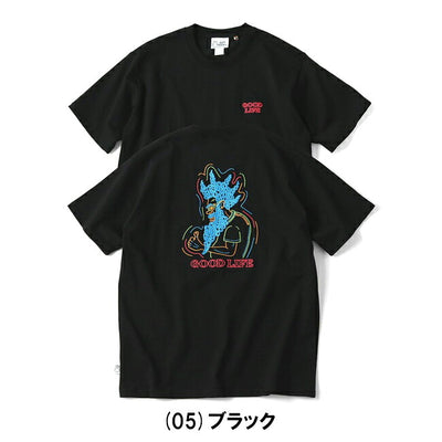 gym master ジムマスター 7.4oz GOOD LIFE刺繍Tee G521795