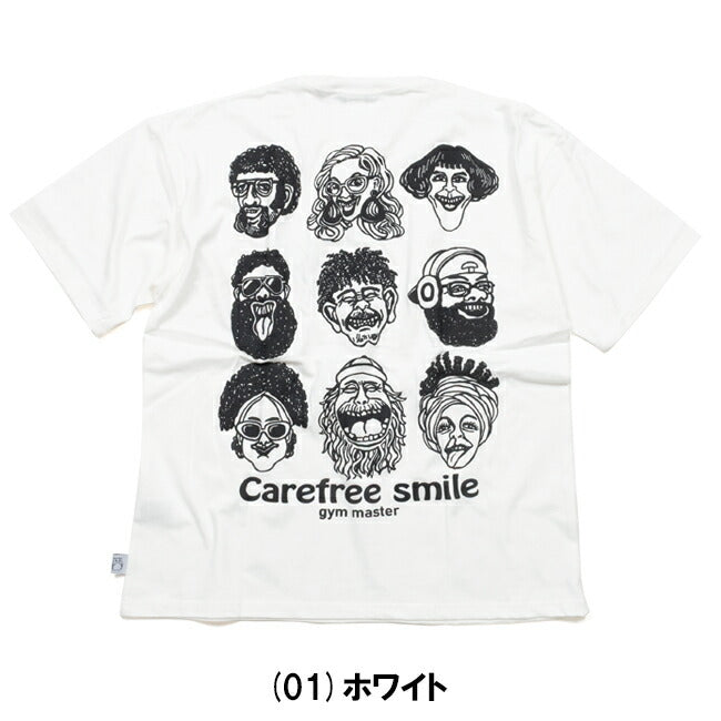 gym master ジムマスター 7.4oz carefree smile ビッグTee G521796