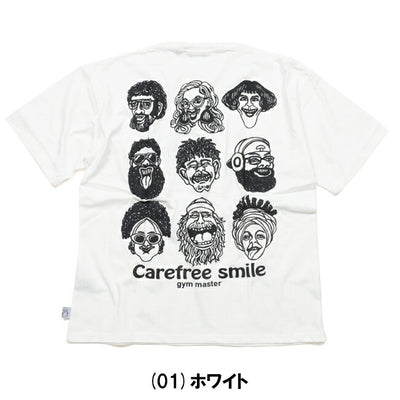 gym master ジムマスター 7.4oz carefree smile ビッグTee G521796