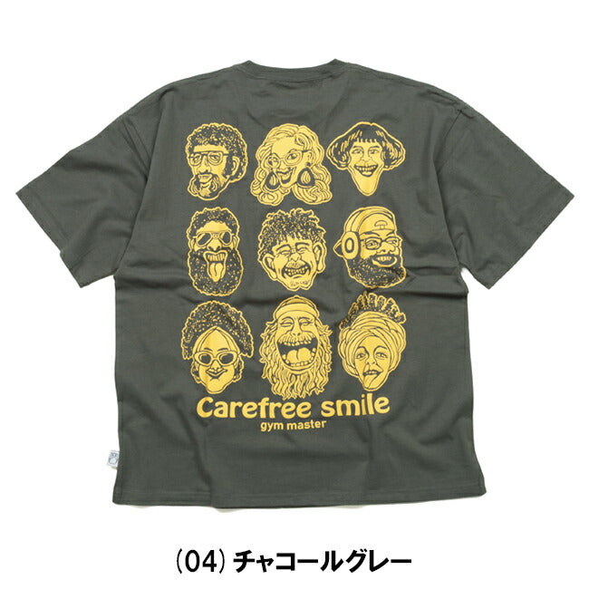 gym master ジムマスター 7.4oz carefree smile ビッグTee G521796