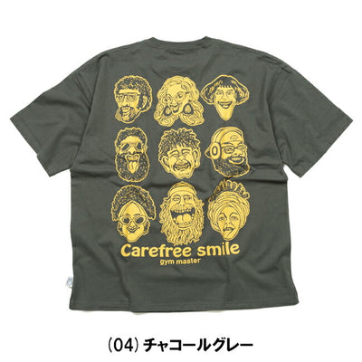 gym master ジムマスター 7.4oz carefree smile ビッグTee G521796