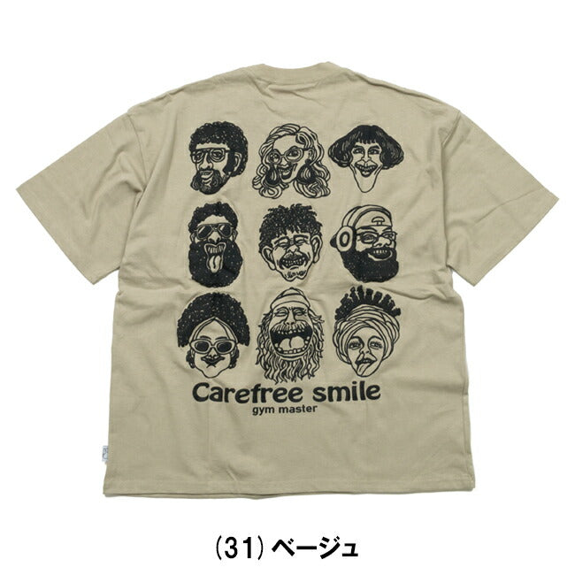 gym master ジムマスター 7.4oz carefree smile ビッグTee G521796