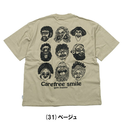 gym master ジムマスター 7.4oz carefree smile ビッグTee G521796