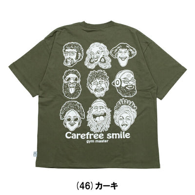 gym master ジムマスター 7.4oz carefree smile ビッグTee G521796