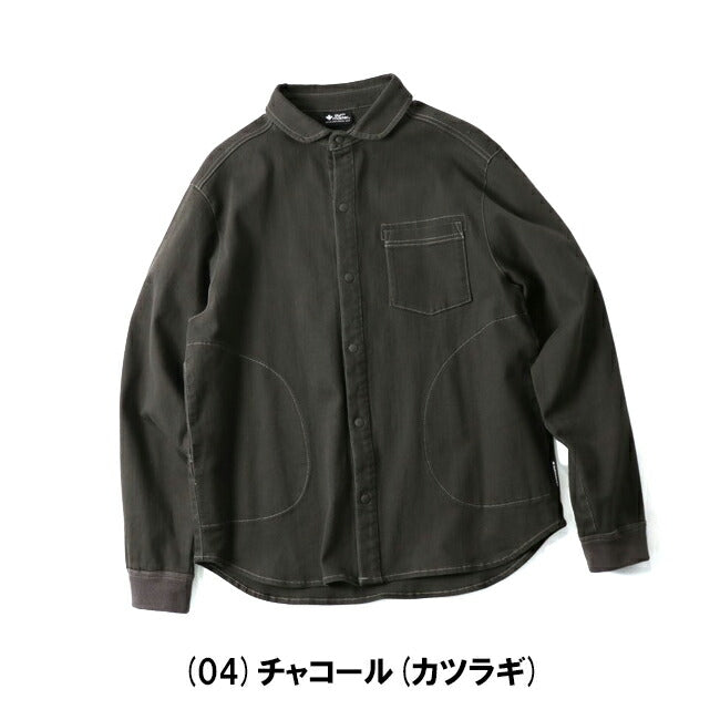 gym master ジムマスター 10ozストレッチデニム/カツラギシャツジャケット G221718