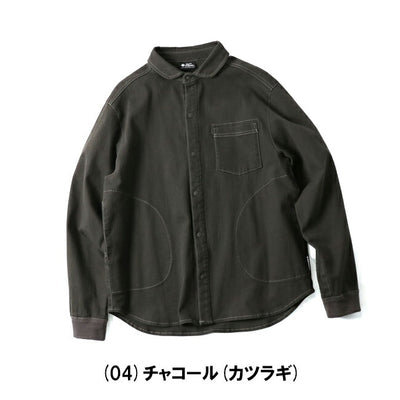 gym master ジムマスター 10ozストレッチデニム/カツラギシャツジャケット G221718