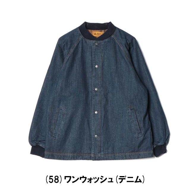 中ワタデニム/カツラギショールカラーJKT G621768