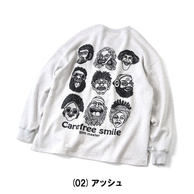 10.3oz carefree smile スウェットビッグTee G621780