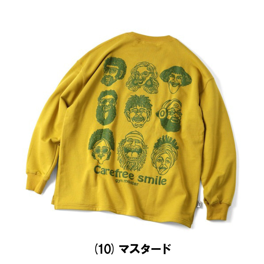 10.3oz carefree smile スウェットビッグTee G621780