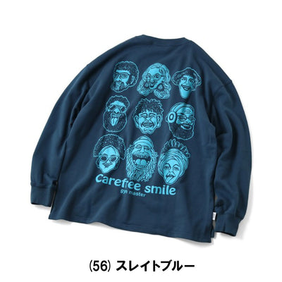 10.3oz carefree smile スウェットビッグTee G621780