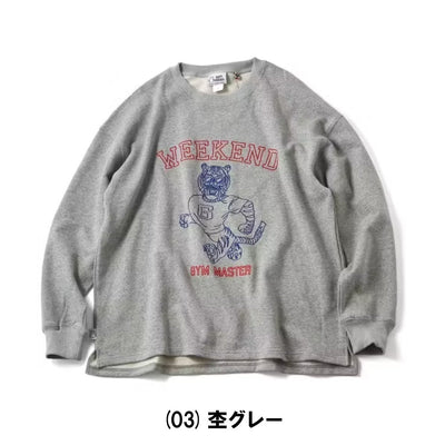10.3oz WEEKEND 刺繍スウェットビッグTee G621782