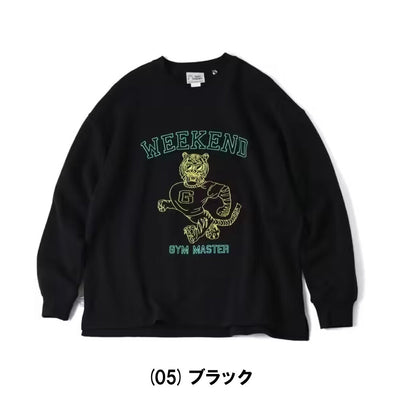 10.3oz WEEKEND 刺繍スウェットビッグTee G621782