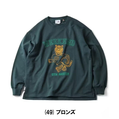 10.3oz WEEKEND 刺繍スウェットビッグTee G621782