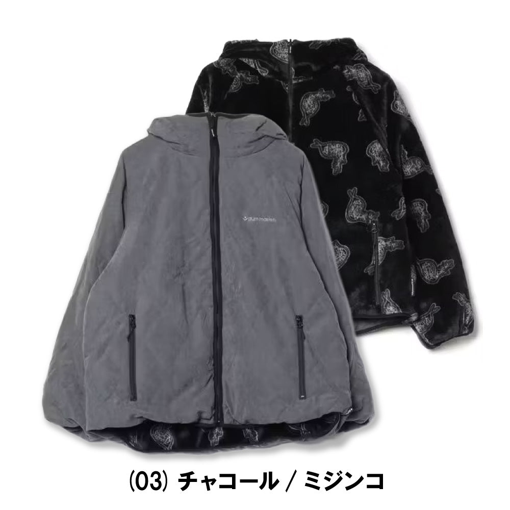 キルト×ハッピーペイントボアRVフードJKT G621751