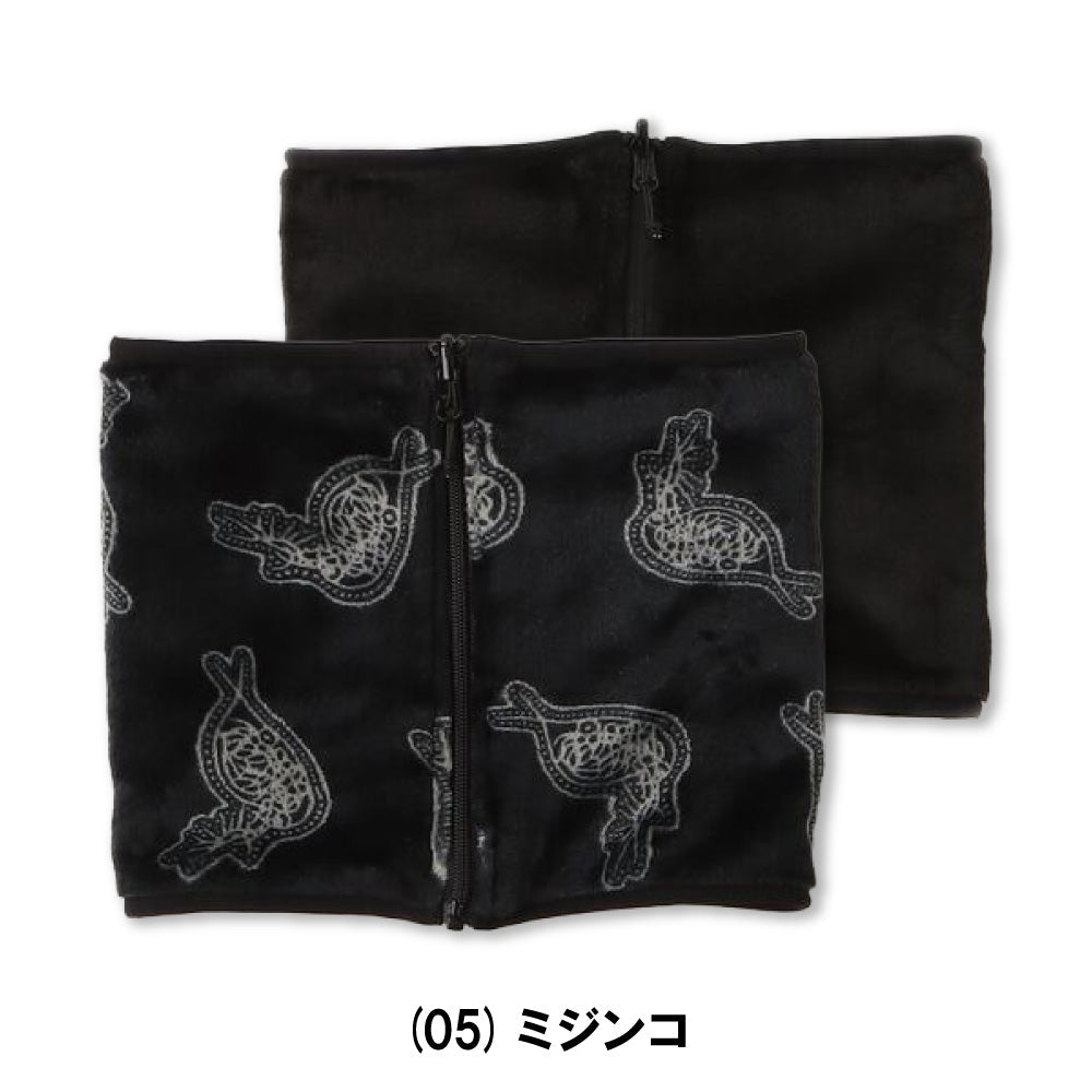 キルト×ハッピーペイントボアリバーシブルネックウォーマー G621752