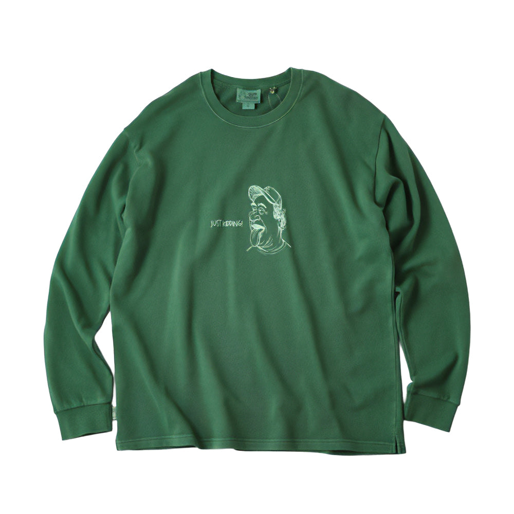 gym master - 10oz ピグメントスウェット In my heart ロンTee G833773