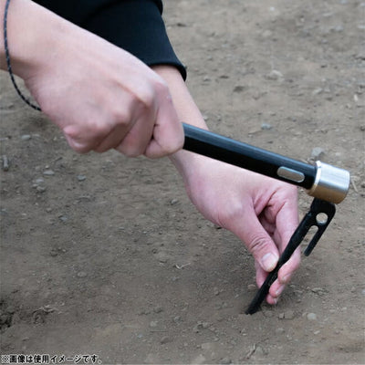 MURACO ムラコ CARAJAS HEAVY PEG HAMMER カラジャスヘビーペグハンマー Black MTA2251010
