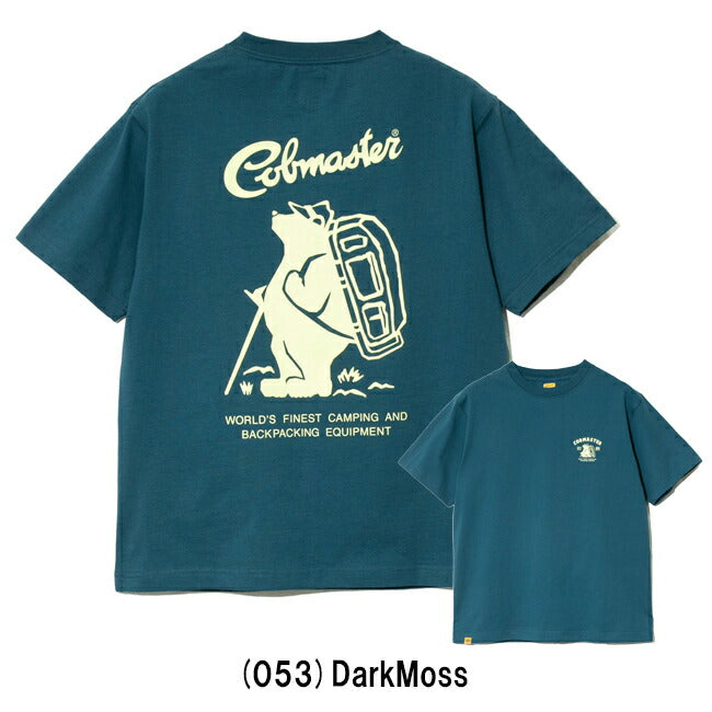 COBMASTER コブマスター 吸水速乾天竺 ベーシックTEE(定番ロゴ) 437502