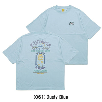 COBMASTER コブマスター 吸水速乾天竺 刺繍×プリント ルーズTEE (FUJIYAMA HIKING CLUB) 430223