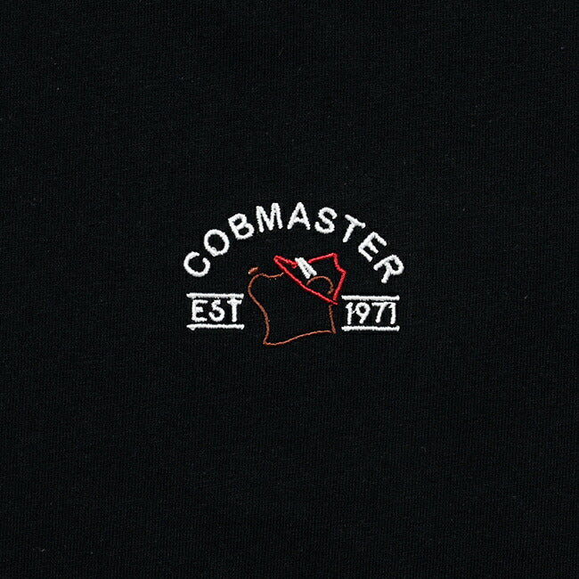 COBMASTER コブマスター 吸水速乾天竺 刺繍×プリント ルーズTEE (FUJIYAMA HIKING CLUB) 430223