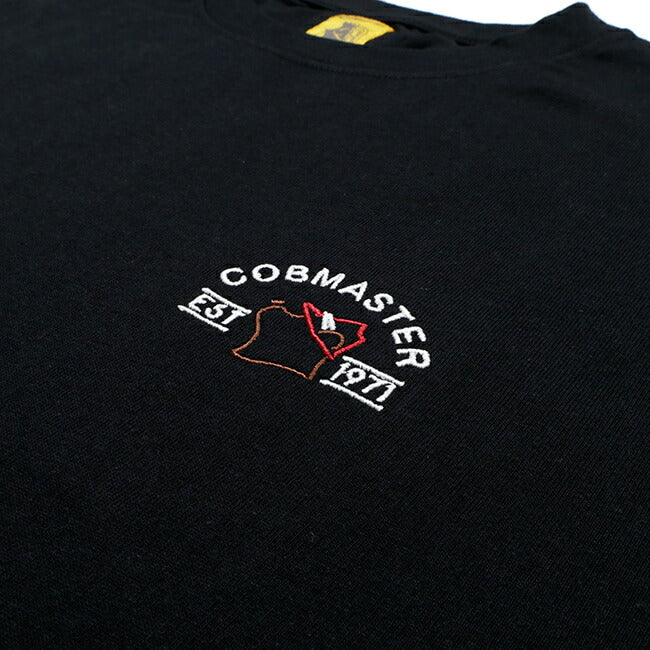 COBMASTER コブマスター 吸水速乾天竺 刺繍×プリント ルーズTEE (FUJIYAMA HIKING CLUB) 430223