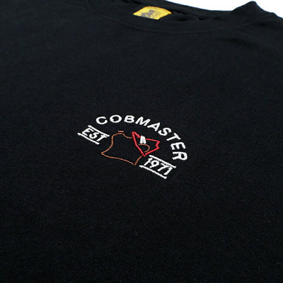COBMASTER コブマスター 吸水速乾天竺 刺繍×プリント ルーズTEE (FUJIYAMA HIKING CLUB) 430223