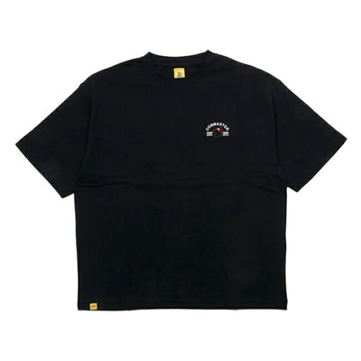 COBMASTER コブマスター 吸水速乾天竺 刺繍×プリント ルーズTEE (野音天国) 430224