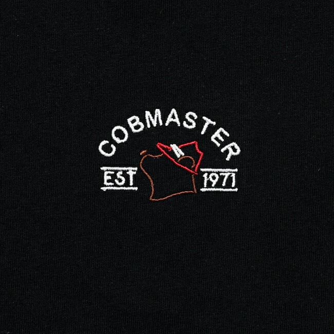 COBMASTER コブマスター 吸水速乾天竺 刺繍×プリント ルーズTEE (野音天国) 430224