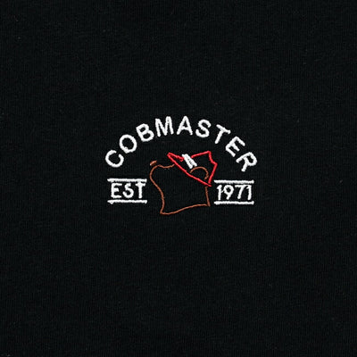 COBMASTER コブマスター 吸水速乾天竺 刺繍×プリント ルーズTEE (野音天国) 430224