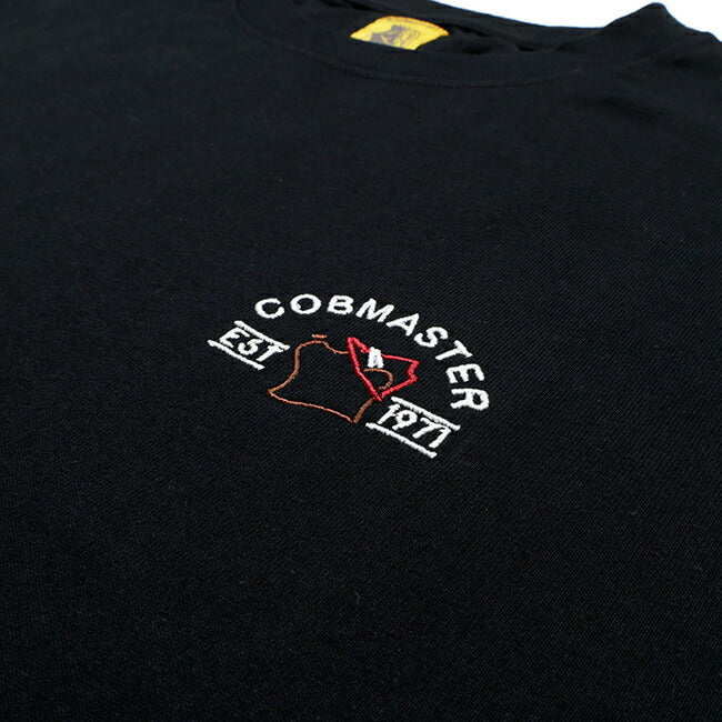COBMASTER コブマスター 吸水速乾天竺 刺繍×プリント ルーズTEE (野音天国) 430224