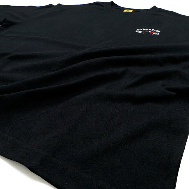 COBMASTER コブマスター 吸水速乾天竺 刺繍×プリント ルーズTEE (野音天国) 430224
