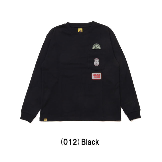 COBMASTER コブマスター CVC鹿の子 ワッペン L/S TEE 447502