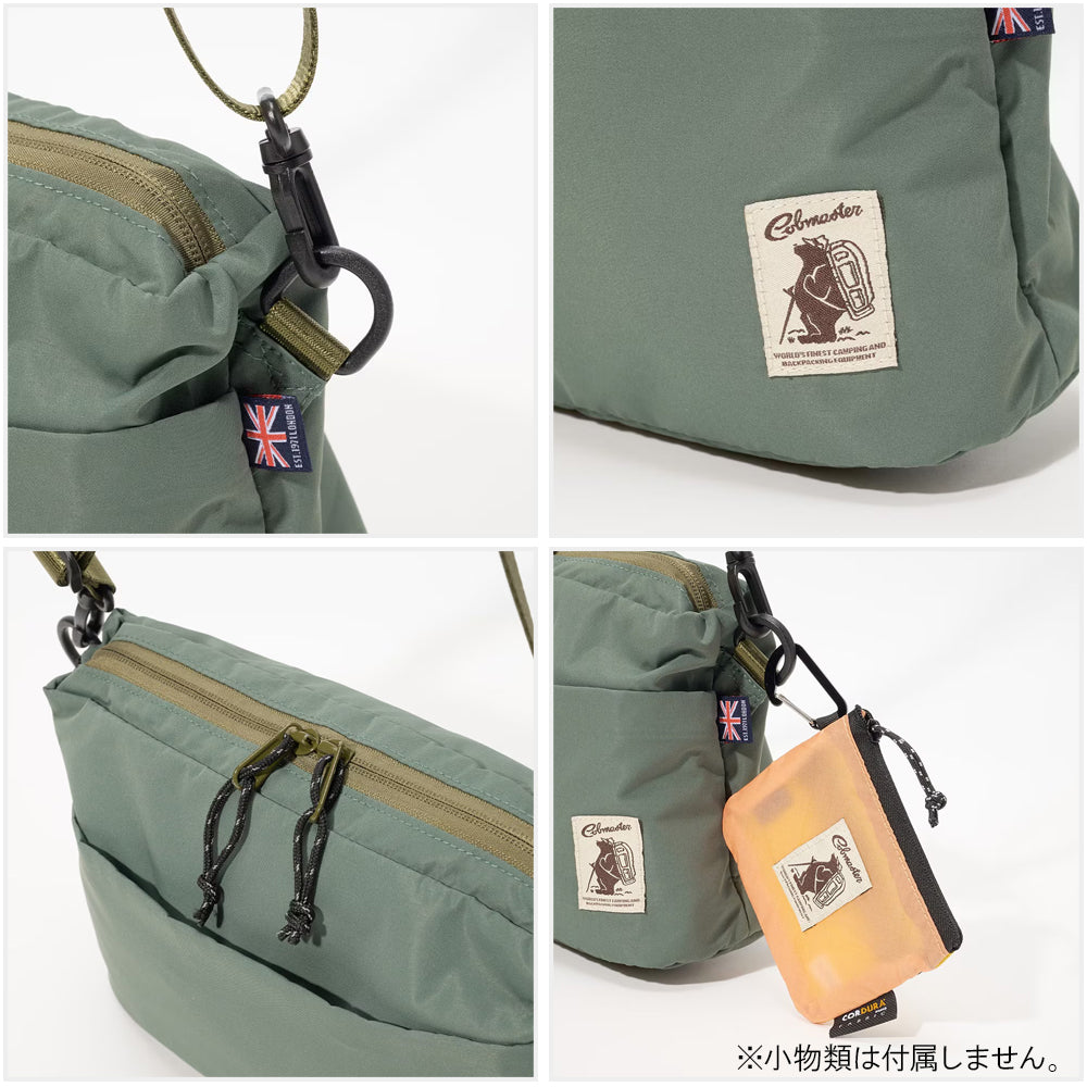 k.eito-seibi　ショルダーバッグ　カーキ　オリーブ　シルバー COBMASTER | Air WP ALT SHOULDER BAG 3L ALTショルダーバッグ