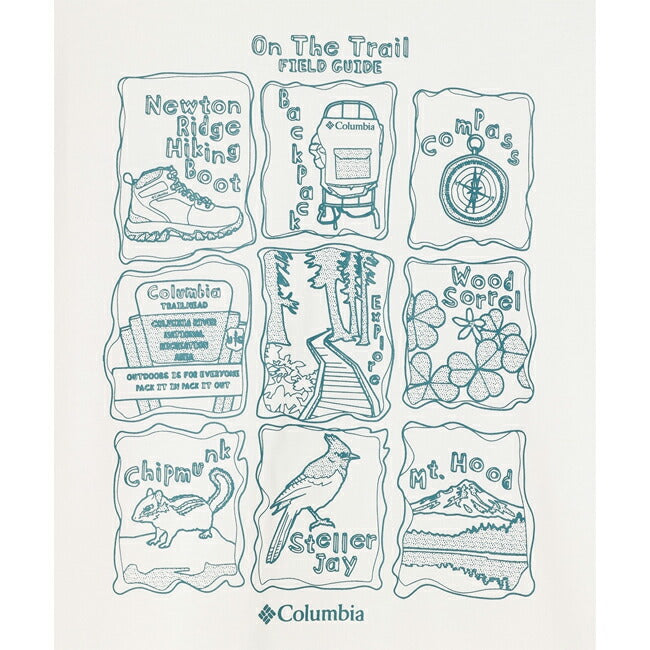 Columbia コロンビア Cedar Trail Back Graphic Tee シダートレイルバックグラフィックティー AE3185