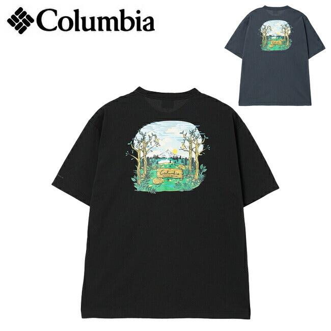 Columbia コロンビア Thunder Mountain Graphic S/S Tee サンダーマウンテングラフィックショートスリーブティー PM3025