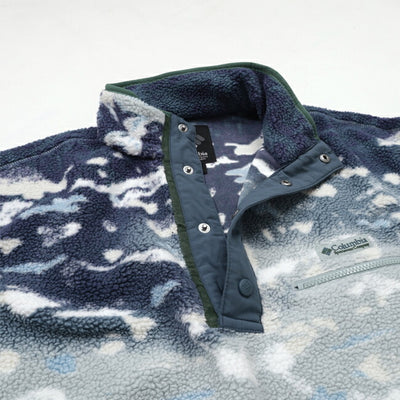 Columbia コロンビア Helvetia II Printed Half Snap Fleece ヘルヴェティアII プリントハーフスナップフリース AM4498