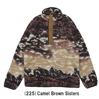 Columbia コロンビア Helvetia II Printed Half Snap Fleece ヘルヴェティアII プリントハーフスナップフリース AM4498