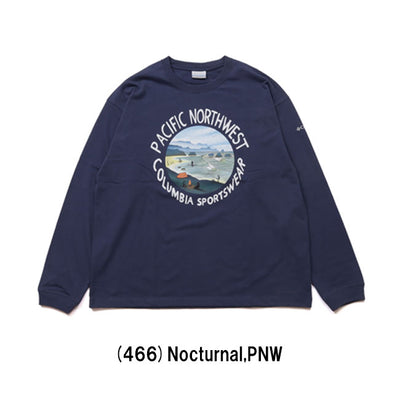 Columbia コロンビア Lake to Avenue Graphic LS Tee レイクトゥアベニューグラフィックロングスリーブTシャツ PM0529