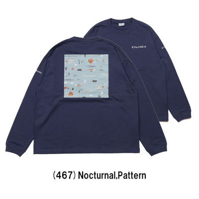 Columbia コロンビア Lake to Avenue Graphic LS Tee レイクトゥアベニューグラフィックロングスリーブTシャツ PM0529