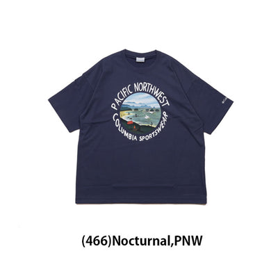 Columbia コロンビア Lake to Avenue Graphic SS Tee レイクトゥアベニューグラフィックショートスリーブTシャツ PM0537