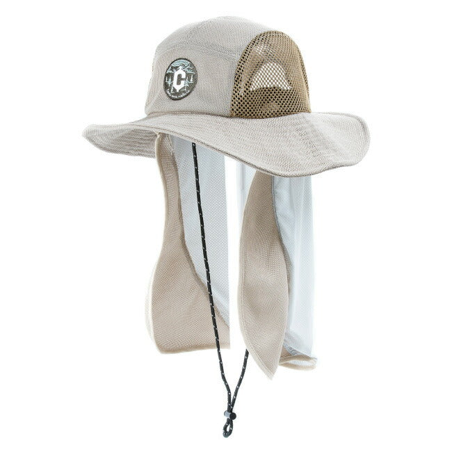 シュエット　プーぺクラスィックのドレスハット clef クレ FRESCO LONG SHADE HAT フレスコロングシェードハット BC003