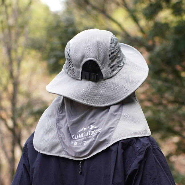 clef クレ FRESCO LONG SHADE HAT フレスコロングシェードハット BC003